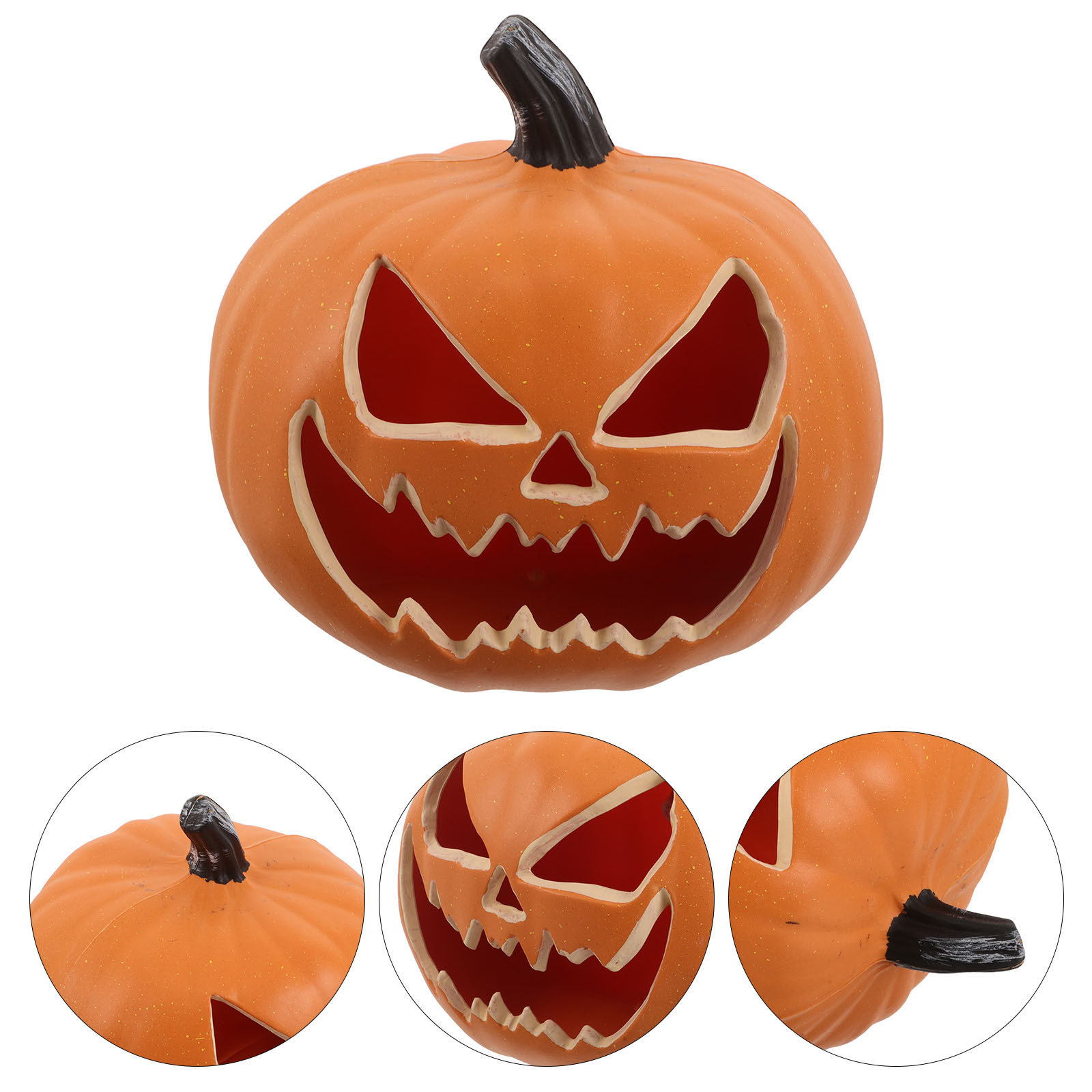 Outdoor Power Jack - Halloween Glowing Pumpkin Lantern Hollow Out