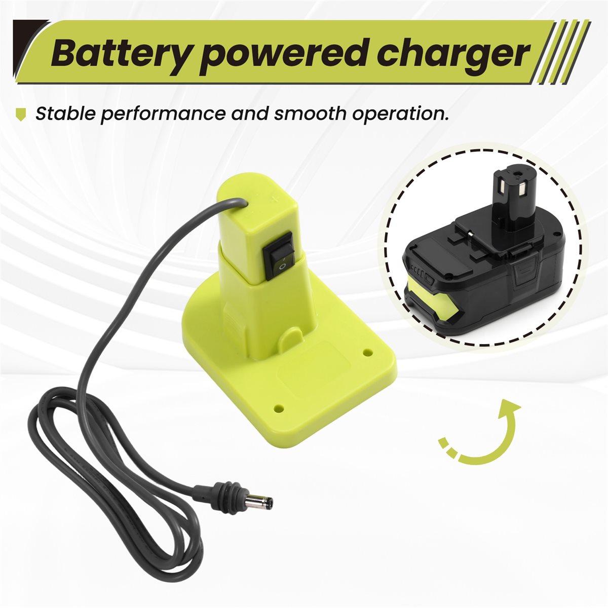 A10R Battery Powered Charger f - огляд і ціна Outdoor Power Jack
