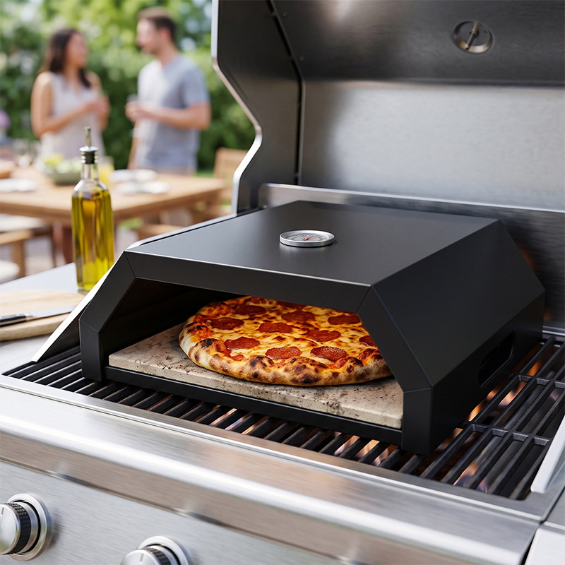 12 Inch Portable Gas‑Powered P - огляд і ціна Outdoor Power Grill