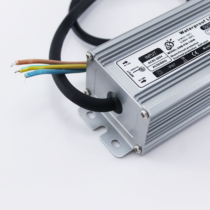100W IP65 Waterproof LED Drive - огляд і ціна Outdoor Power Transformer