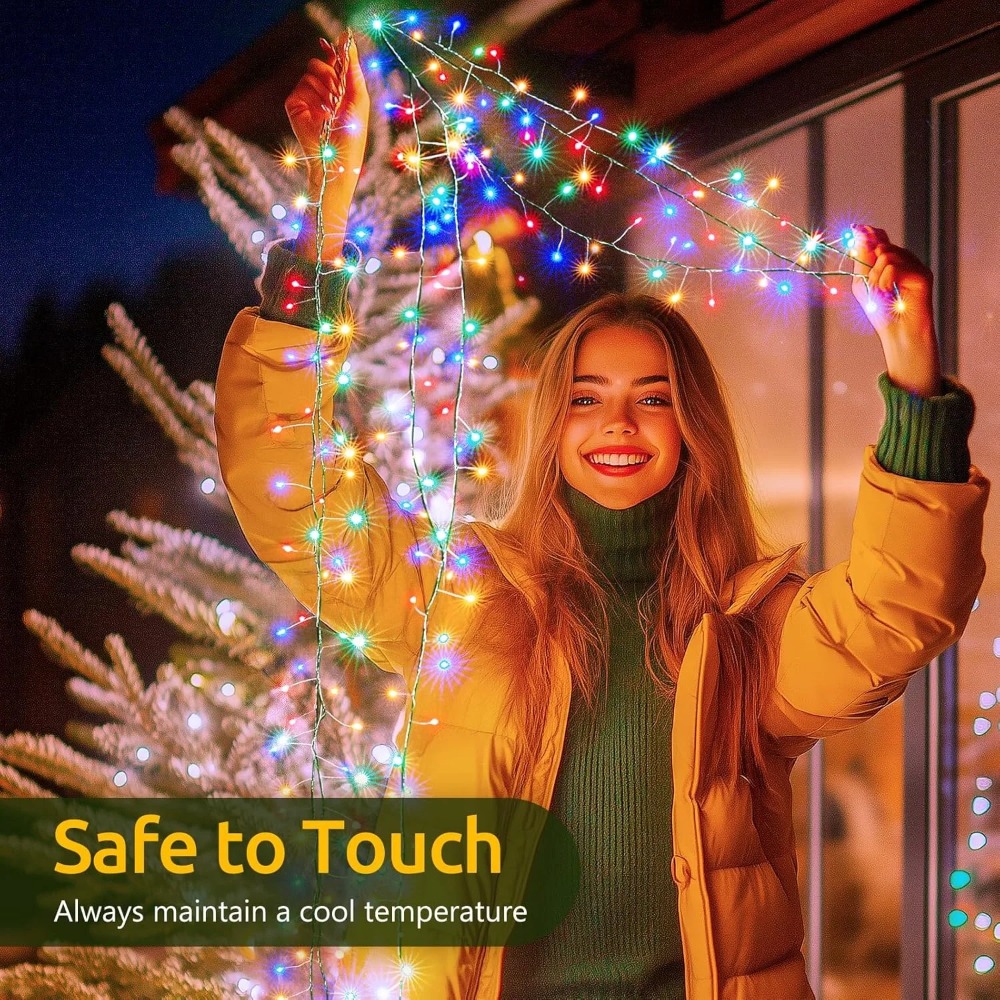 LED Christmas Decorations Stri - огляд і ціна Outdoor Power For Xmas Lights