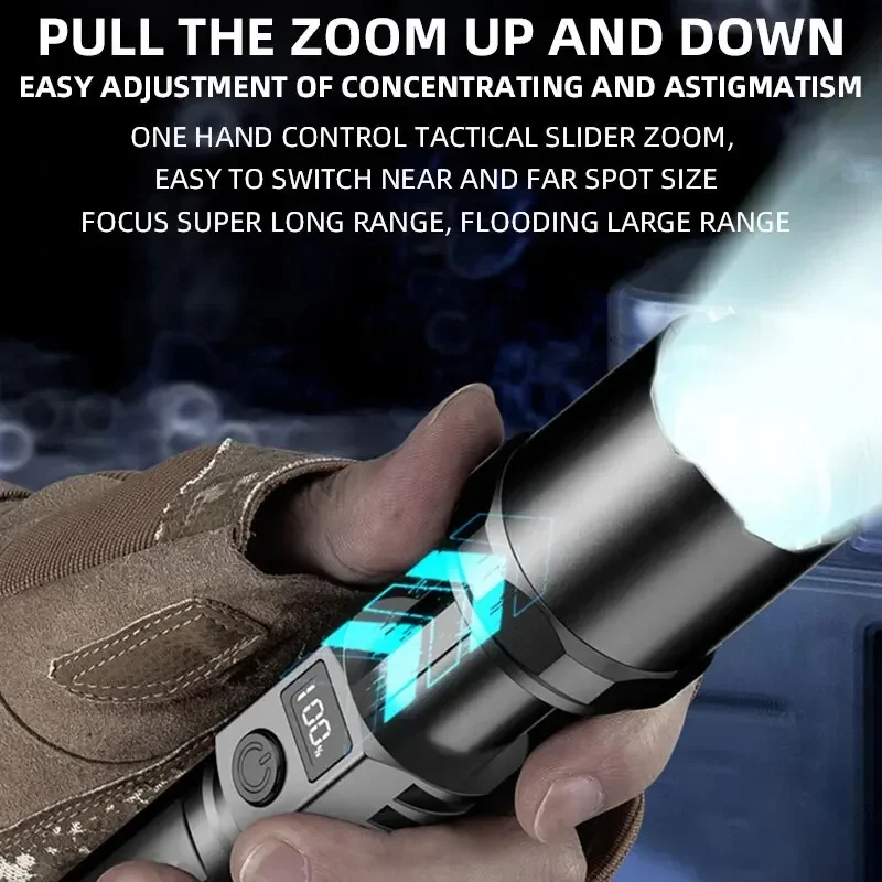 Powerful Led Handheld Flashlig - огляд і ціна Outdoor Power Lights