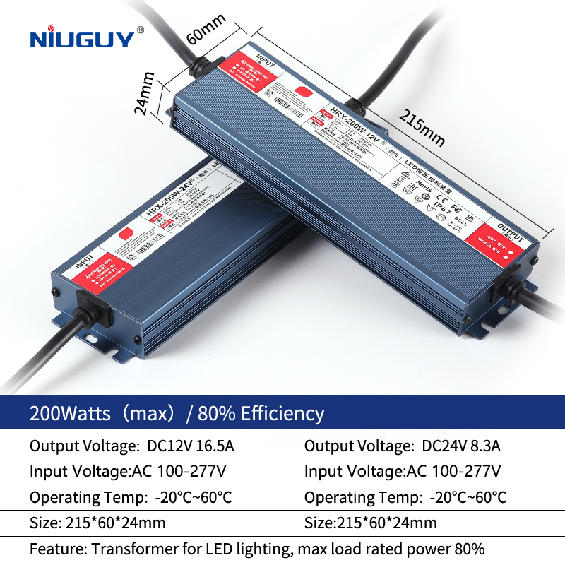 DC 12V 24V Outdoor Power Suppl - огляд і ціна Outdoor Power Transformer