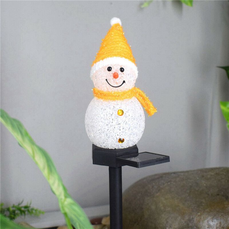 A01F-3X Snowman Solar Lights C - огляд і ціна Outdoor Power For Xmas Lights