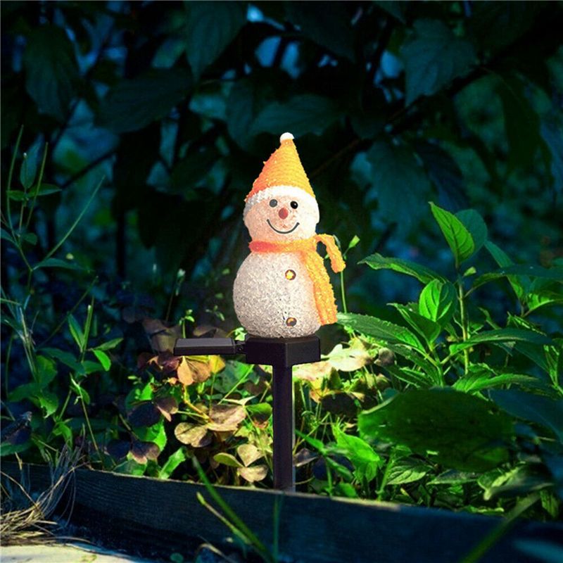 A01F-3X Snowman Solar Lights C - огляд і ціна Outdoor Power For Xmas Lights