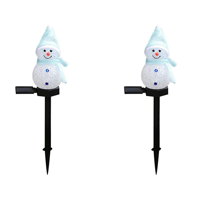 AA81-2X Snowman Solar Lights C - огляд і ціна Outdoor Power For Xmas Lights