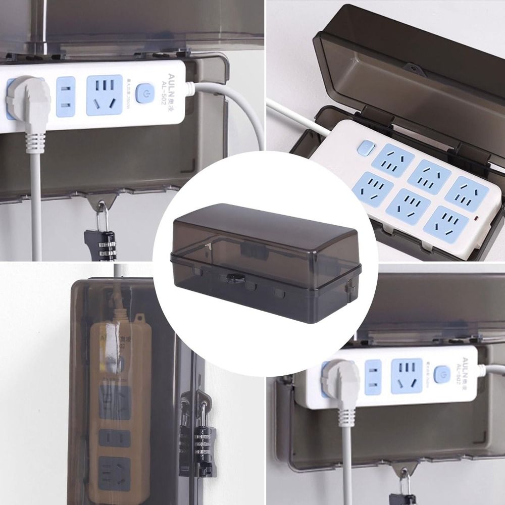 Durable Plastic Plug Box Anti- - огляд і ціна Outdoor Power Outlet Extension