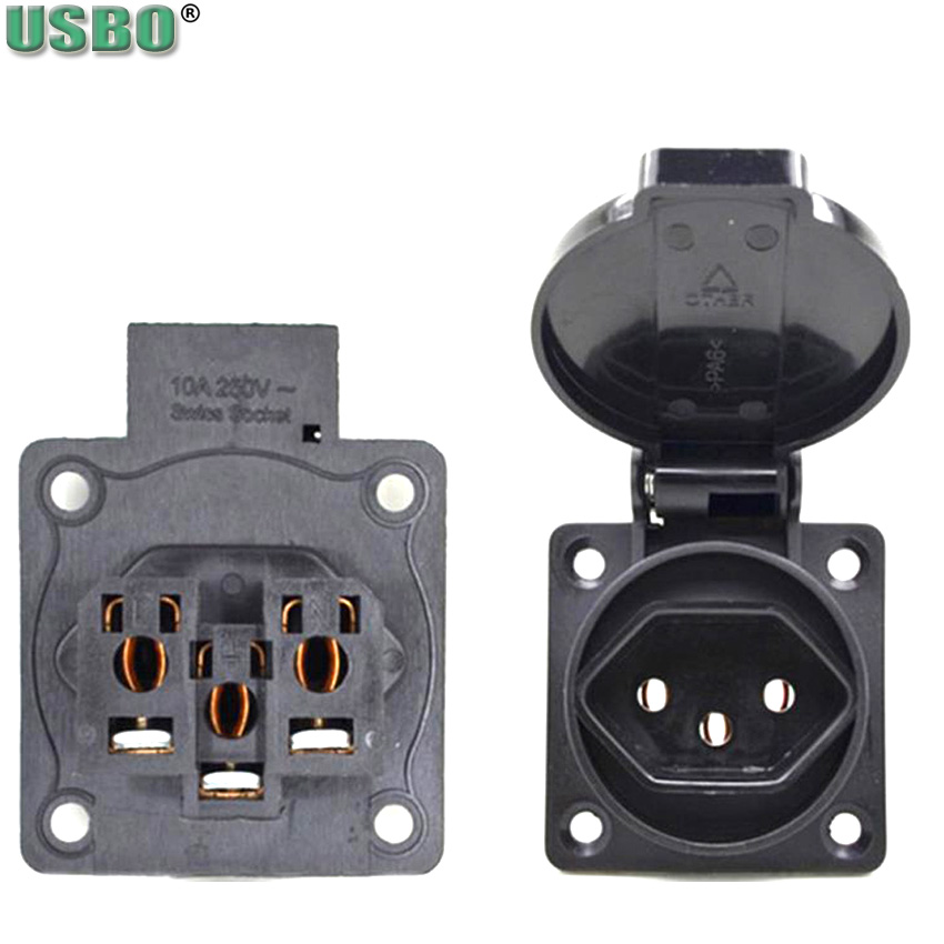 1Pcs Brazil Switzerland Waterp - огляд і ціна Outdoor Power Outlet Extension