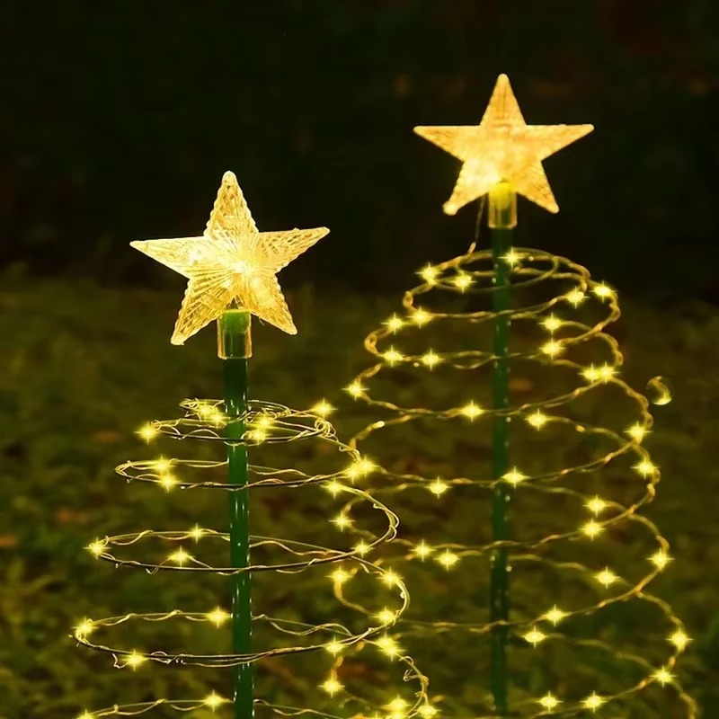 Solar Powered LED Stake Lights - огляд і ціна Outdoor Power For Xmas Lights