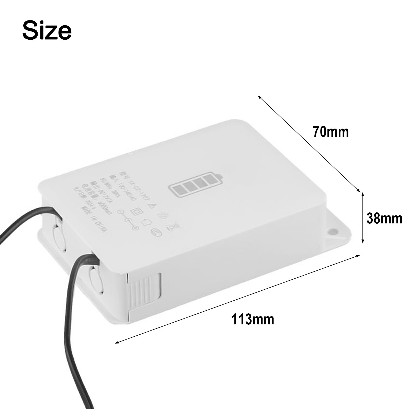 12V 2A Power Adapter For Outdo - огляд і ціна Outdoor Power Jack