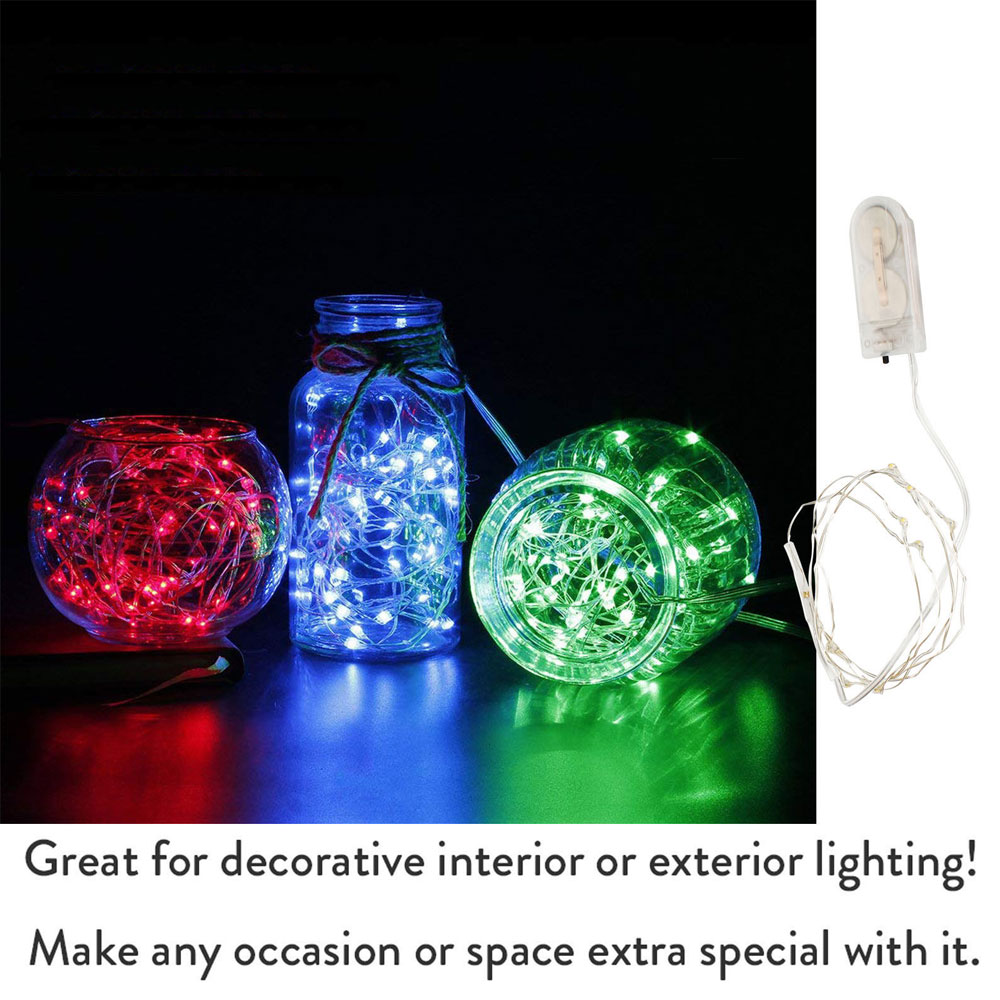 1m 2m 3m Led Copper Fairy Stri - огляд і ціна Outdoor Power For Xmas Lights