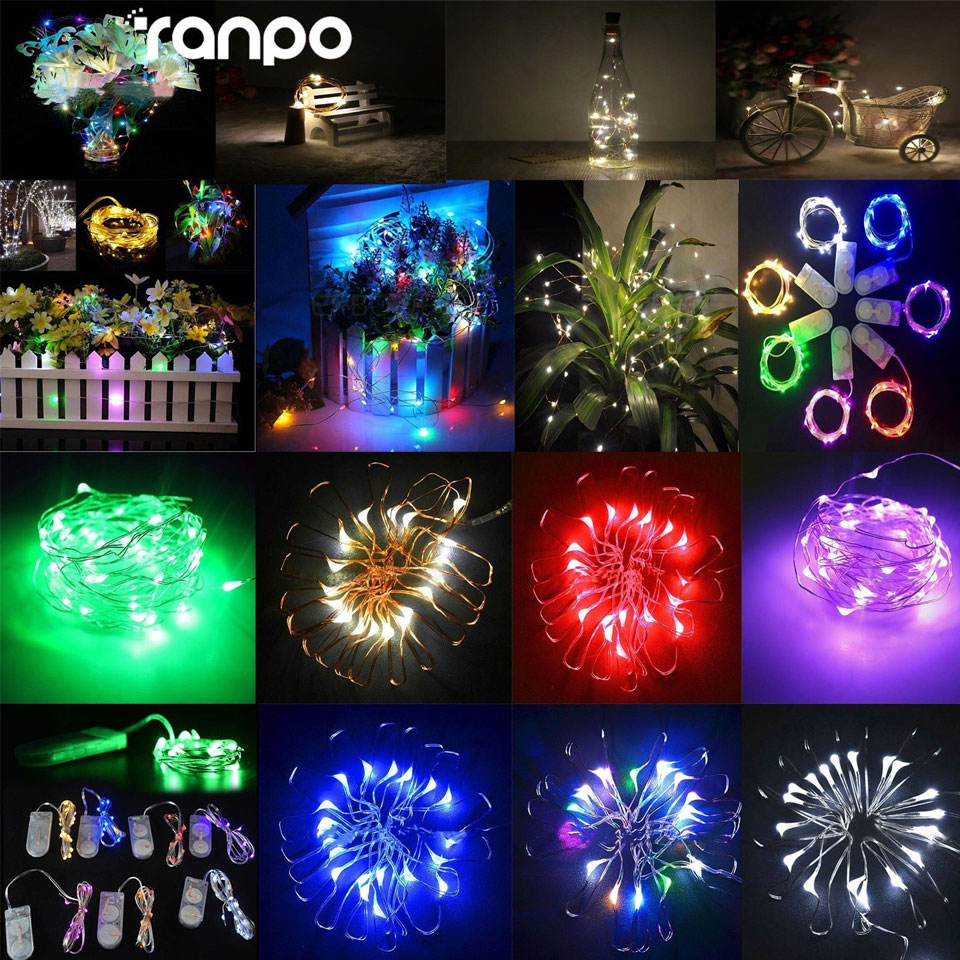 1m 2m 3m Led Copper Fairy Stri - огляд і ціна Outdoor Power For Xmas Lights