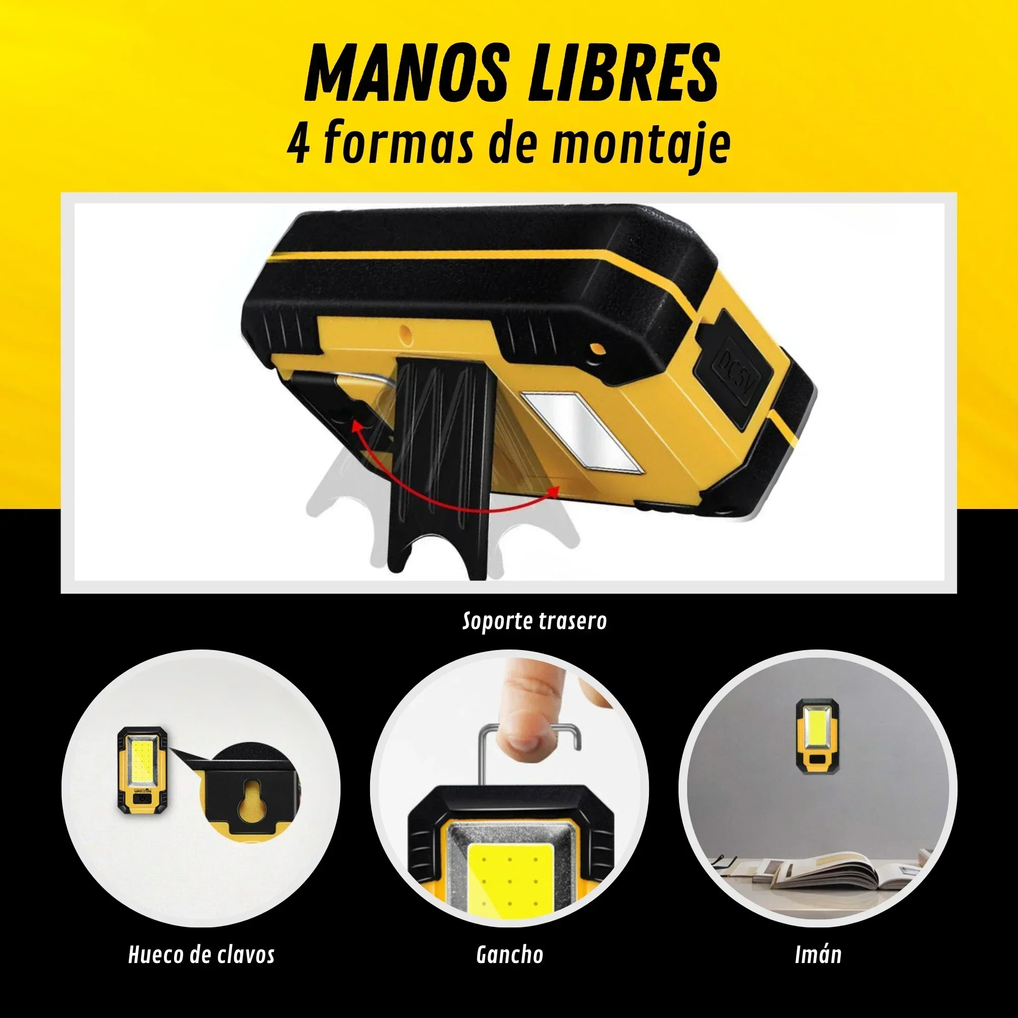 Portable 4000MaH Rechargeable  - огляд і ціна Outdoor Power Lights