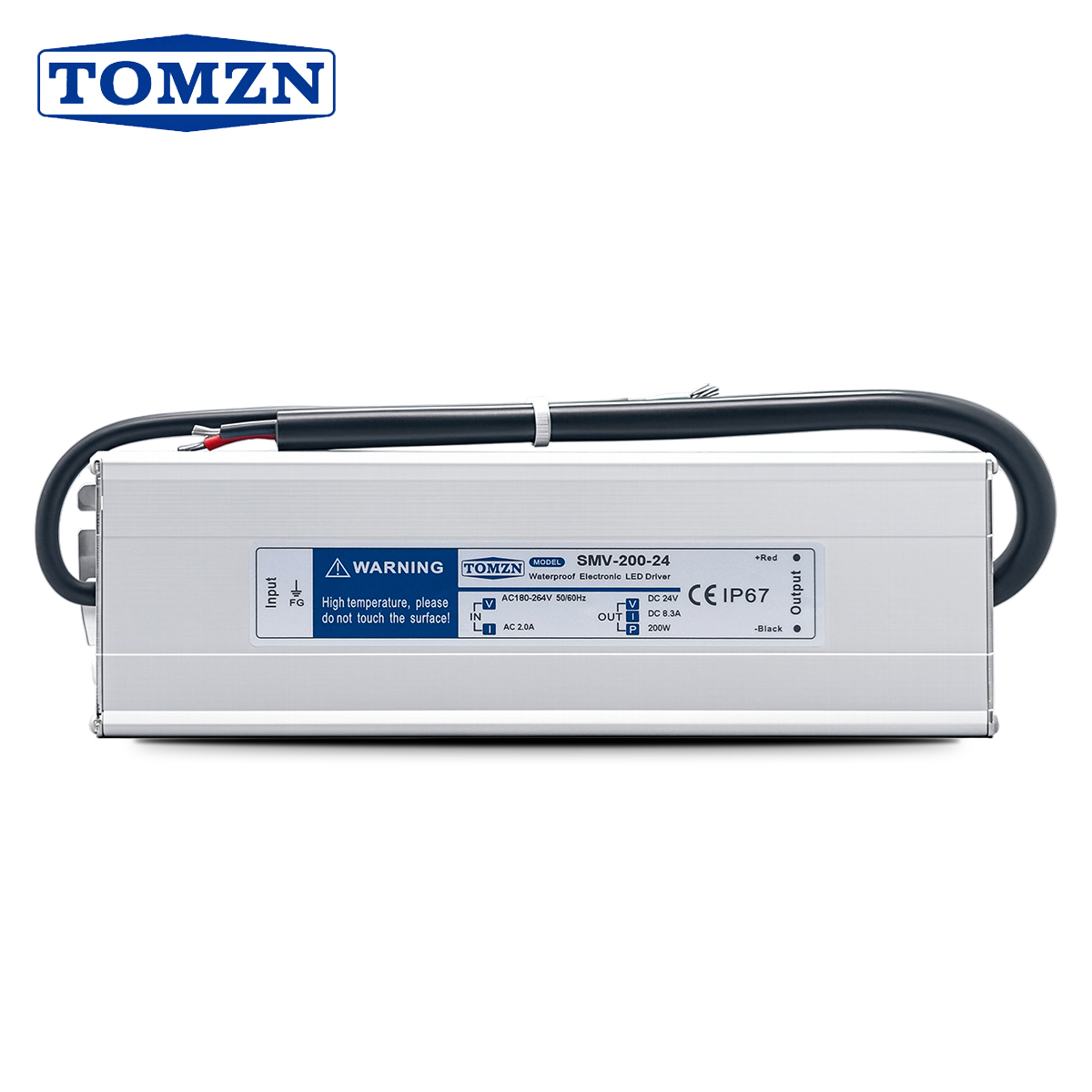 TOMZN 200W Waterproof LED Driv - огляд і ціна Outdoor Power Transformer