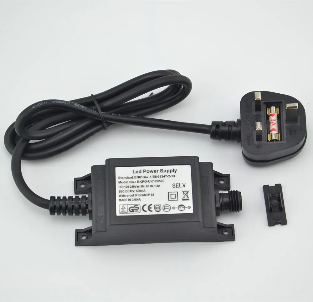 IP68 DC12V 1A Power Driver Sup - огляд і ціна Outdoor Power Transformer