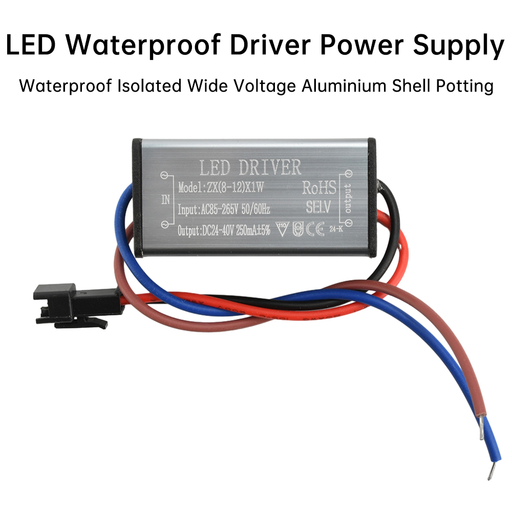 AC85-265V 1-24W IP68 Waterproo - огляд і ціна Outdoor Power Transformer
