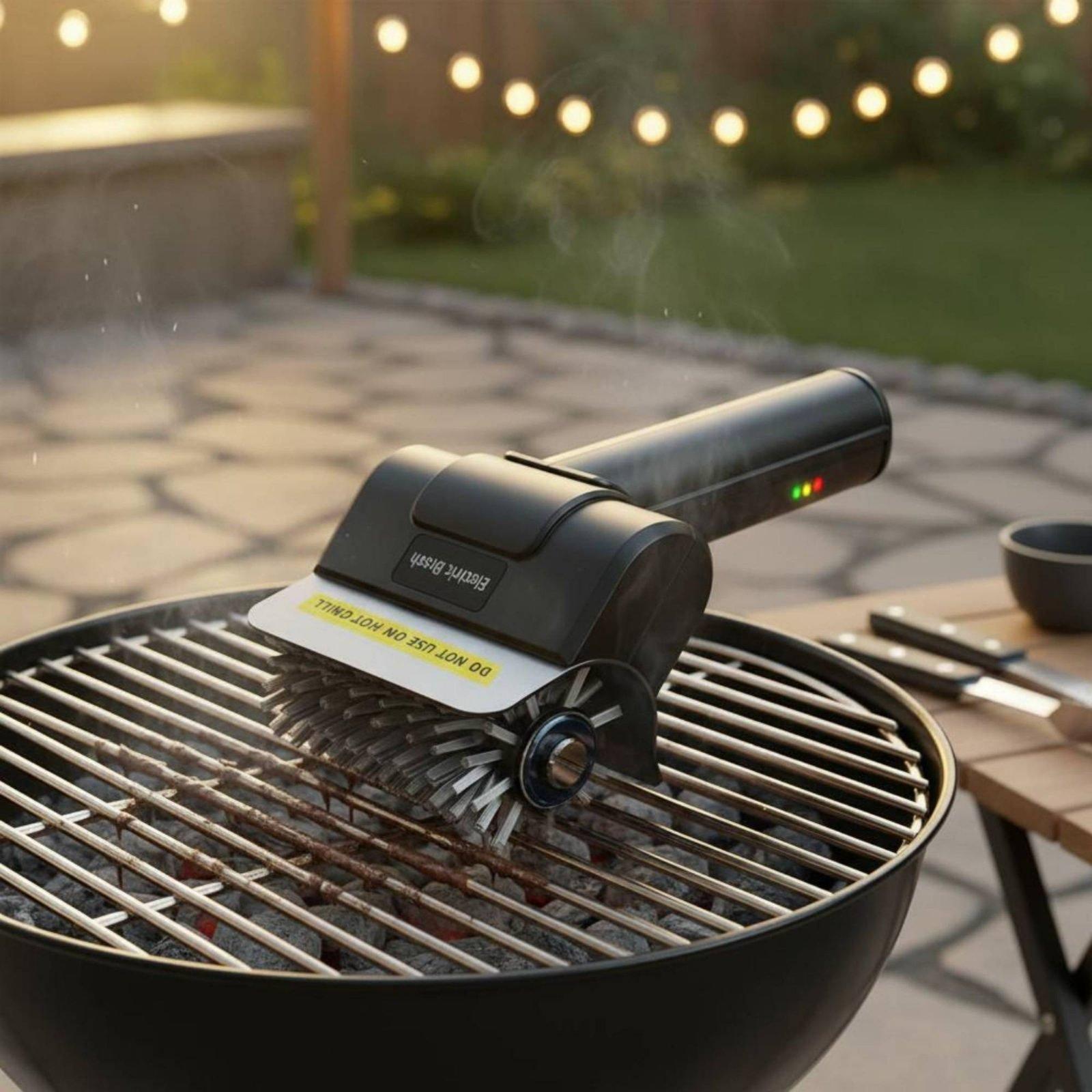 Electric Grill Brush USB-Charg - огляд і ціна Outdoor Power Grill
