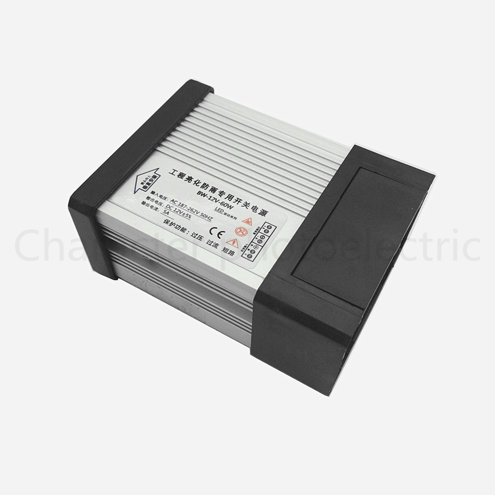 AC187-265V LED Driver 60W 12V  - огляд і ціна Outdoor Power Transformer