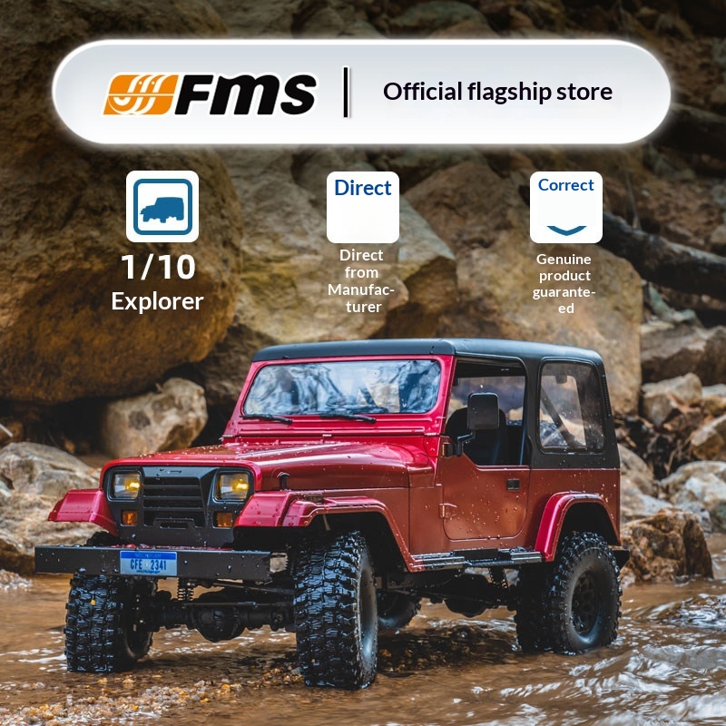 Fms 1/10 Scale Explorer Rc Off - огляд і ціна Outdoor Power Meter Bike