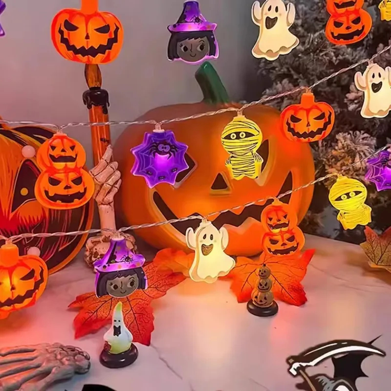 Halloween Party LED String Lig - огляд і ціна Outdoor Power Jack