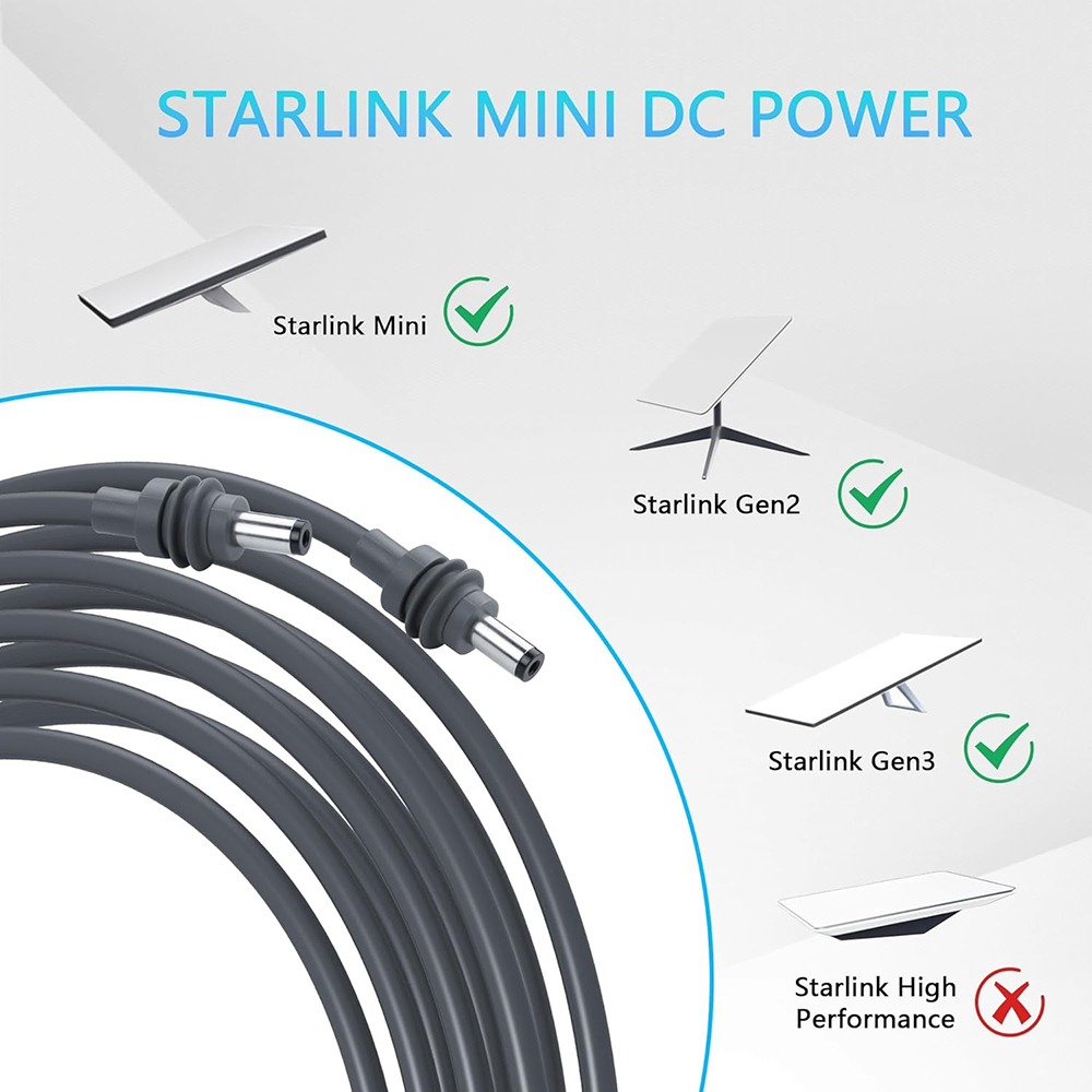 5M/16.4FT Replacement Power Ca - огляд і ціна Outdoor Power Jack