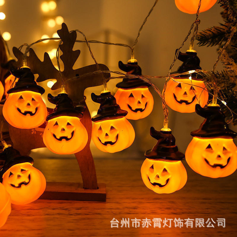 Halloween LED Pumpkin String L - огляд і ціна Outdoor Power Jack
