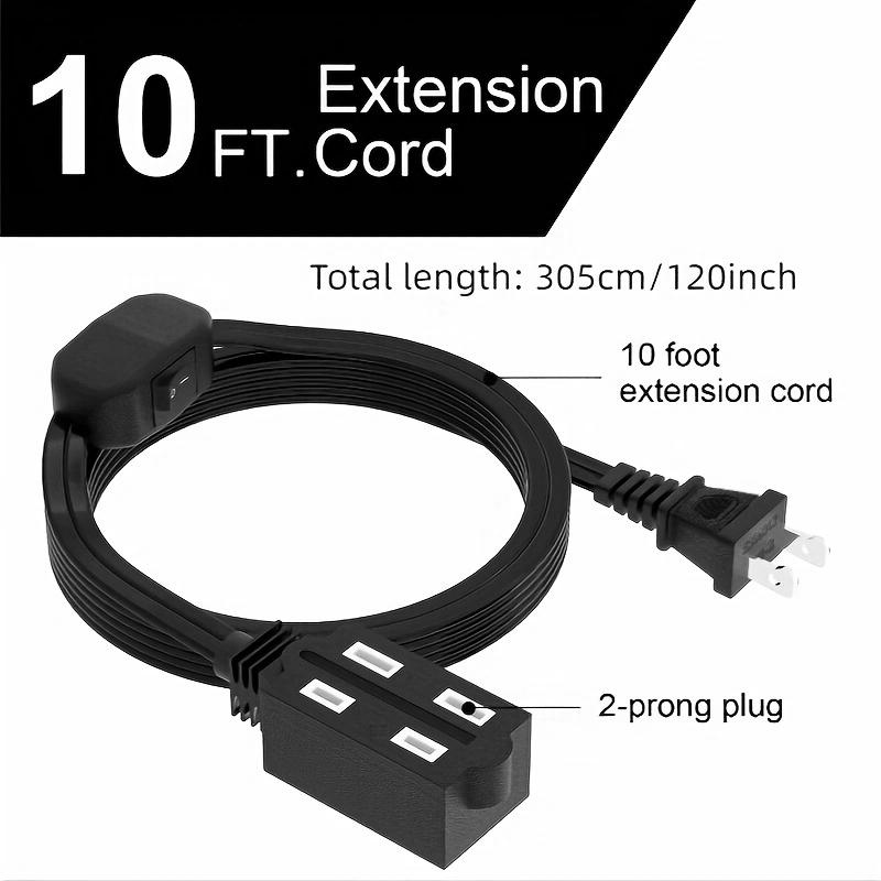 10FT Outdoor Extension Cord He - огляд і ціна Outdoor Power Outlet Extension