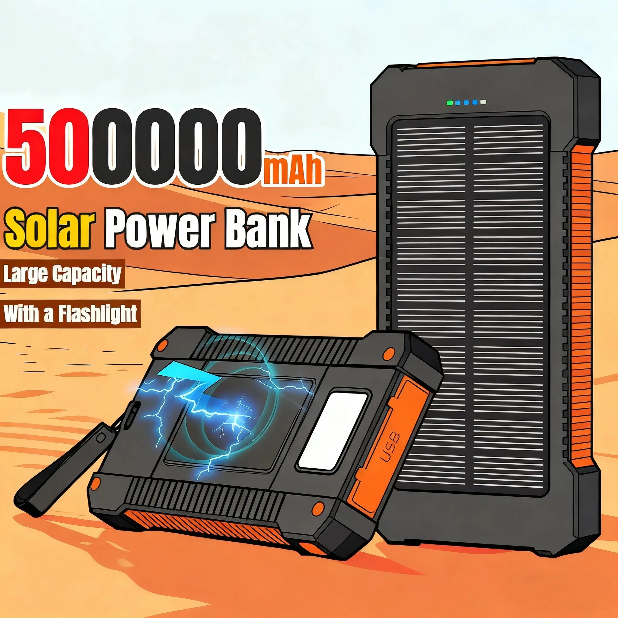 500000mAh Waterproof Outdoor S - огляд і ціна Outdoor Usb Power Outlet