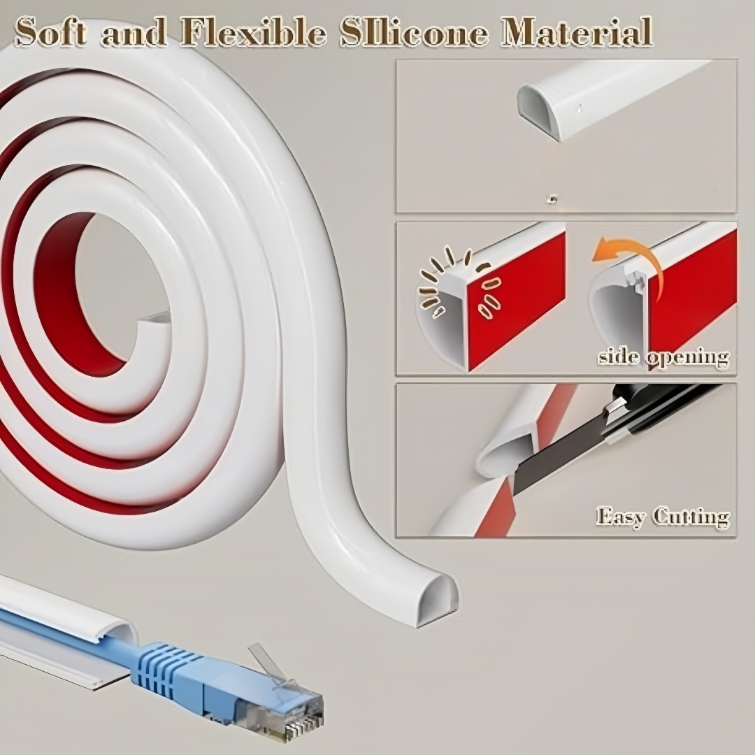  1PC  Arc Anti-extrusion Floo - огляд і ціна Outdoor Power Extension Cord