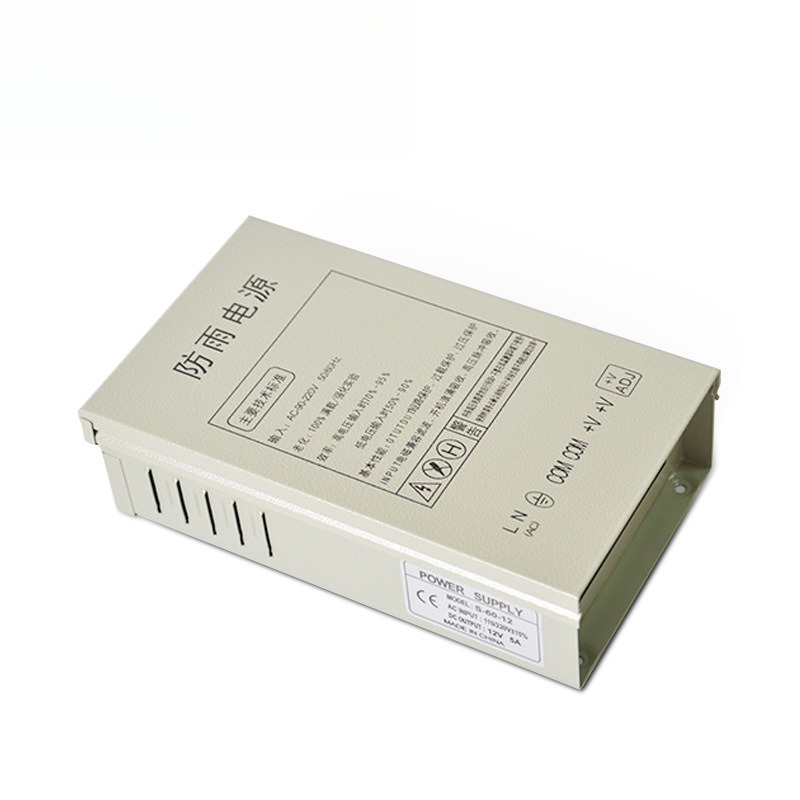 12V5A rainproof switching powe - огляд і ціна Outdoor Power Transformer