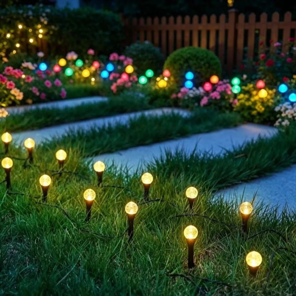 Solar Powered 5M 20LED Outdoor - огляд і ціна Outdoor Power For Xmas Lights