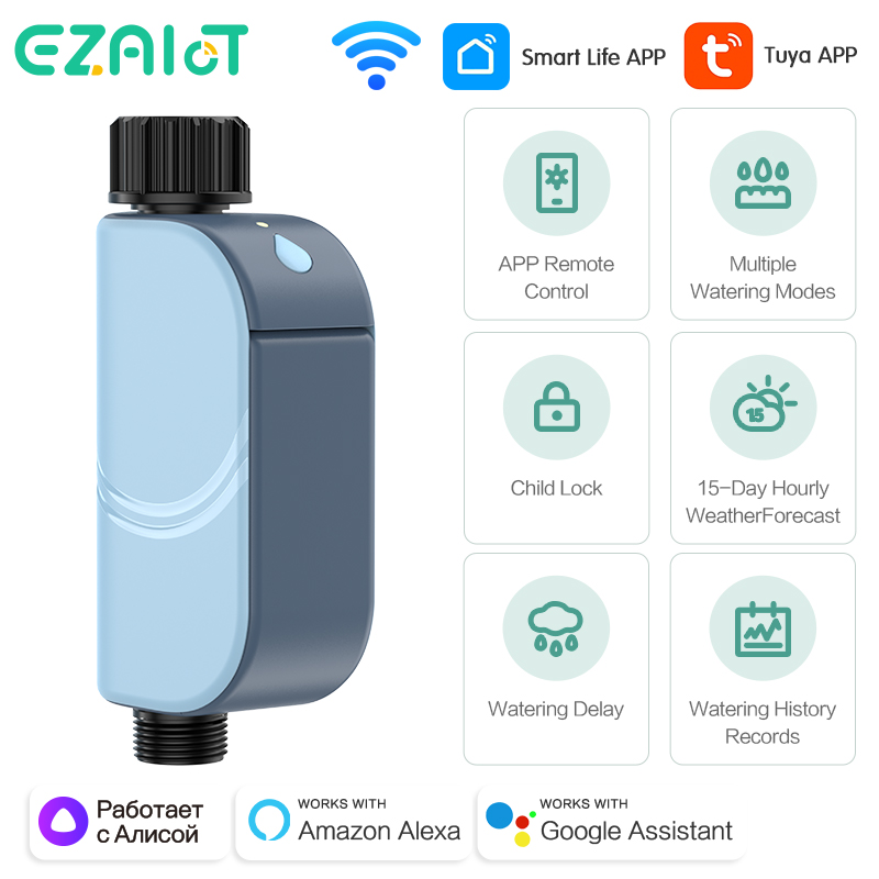 Smart Tuya WIFI Garden Waterin - огляд і ціна Outdoor Power Timer