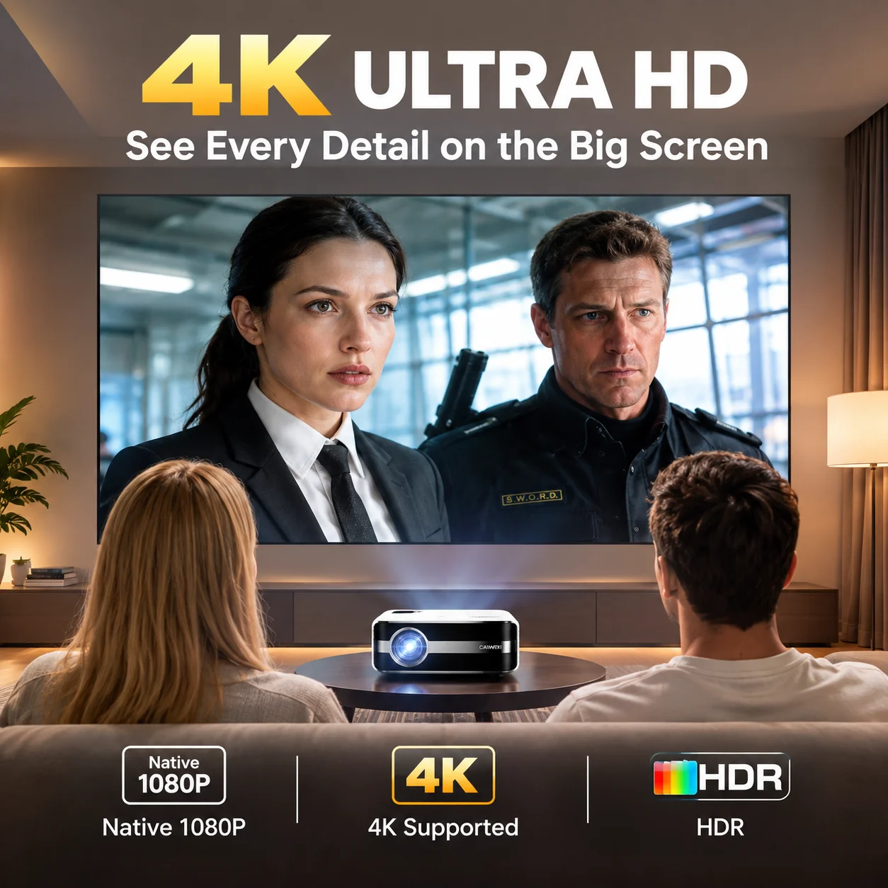 New A9S 4k 4000ANSI Projector  - огляд і ціна Outdoor Power Products